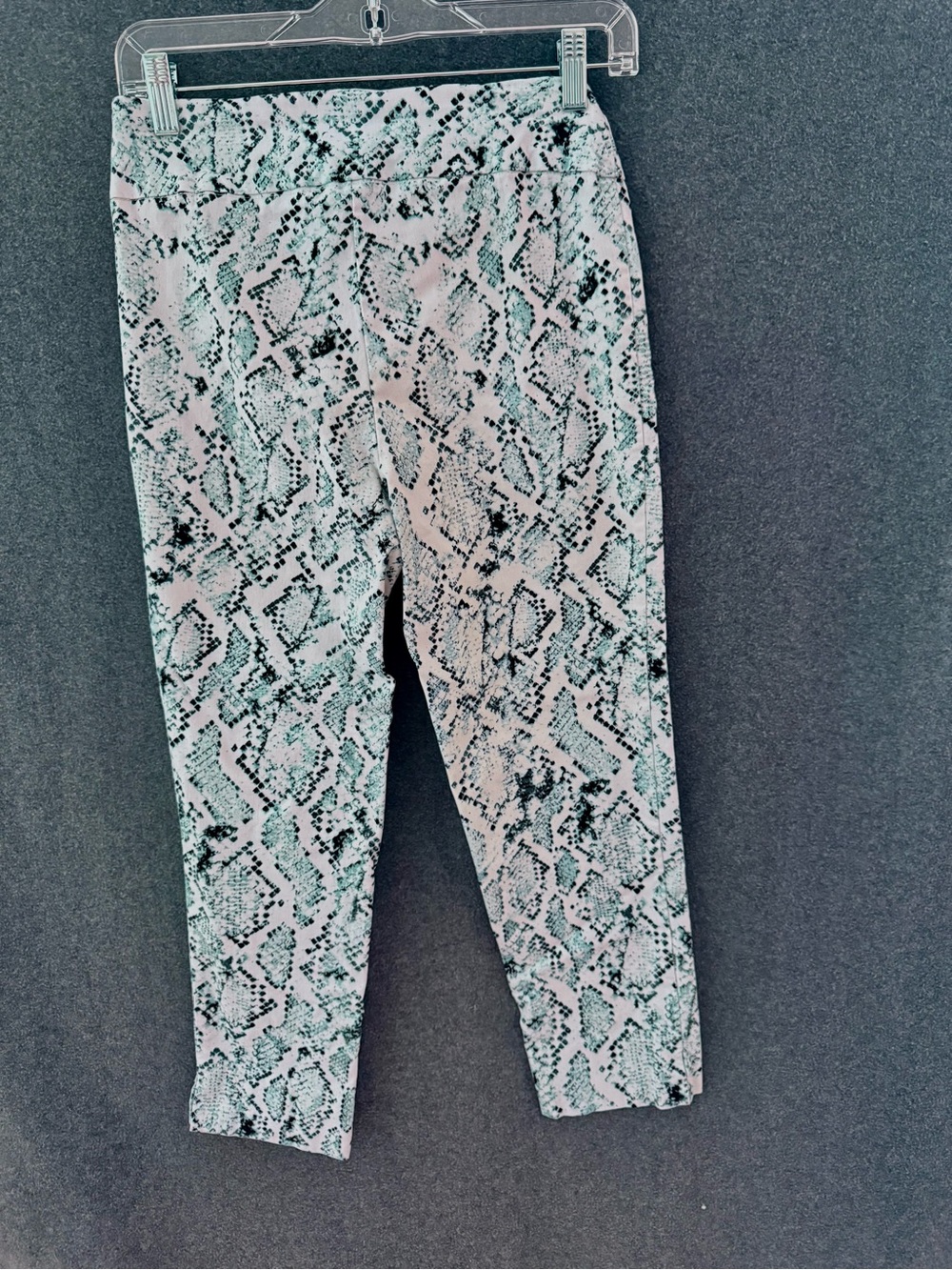 Zac & Rachel Petite Snake Print Pull-On Pants 8P - Picture 2 of 4